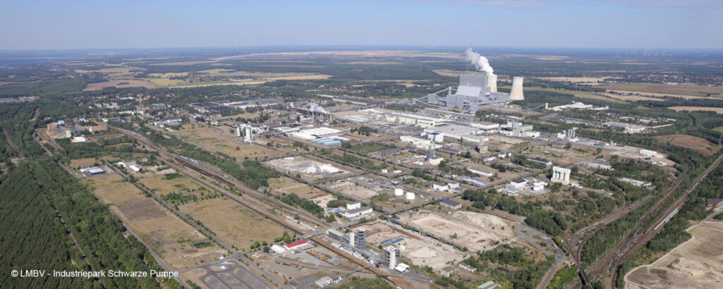 Im Industriepark Schwarze Pumpe sollte ein neues Kraftwerk entstehen. Foto: LMBV