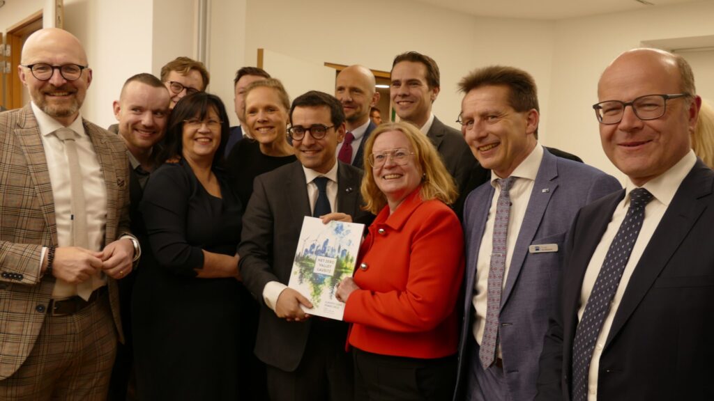 Net Zero als Gemeinschaftsprojekt: Lausitzer Politiker im März in Brüssel. Foto: Freistaat Sachsen
