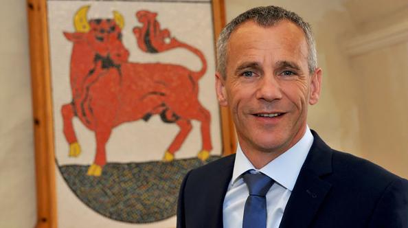 Kontinuität in den Kommunen: Für Gerald Lehmann begann 2025 die dritte Amtszeit als Bürgermeister von Luckau. Foto: Stadt Luckau 