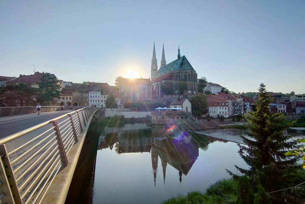 Der Blick von Polen auf Deutschland - wie hier in Görlitz - wird kritischer: Foto: Via Sacra / Frank Hamm