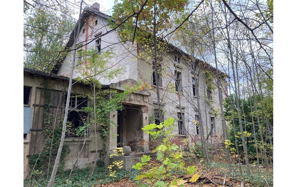 Hinter der Ruine der alten Glashütte sollte das Bundesamt bauen. Foto: Kuladig / Nora Wiedemann