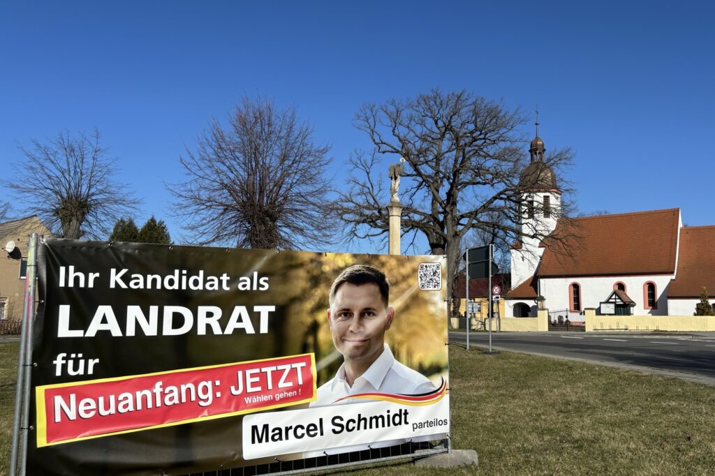 Marcel Schmidt hat die Stichwahl um Elbe-Elster mit 64,5 Prozent für sich entschieden. Foto: NL 