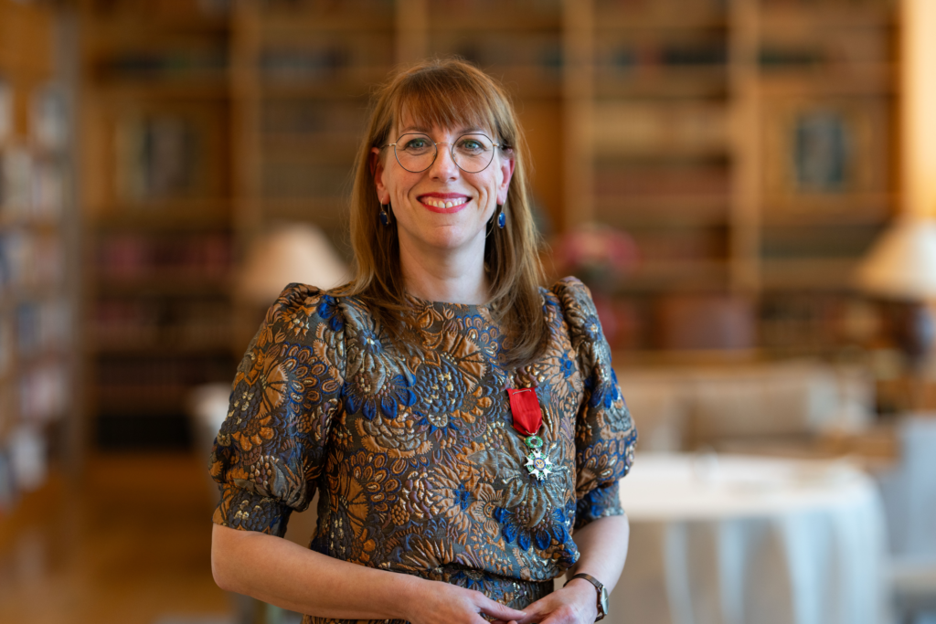 Plötzlich Ritterin: Ex-Justizministerin setzt sich für die deutsch-französische Zusammenarbeit ein. Foto: Danil Meißner 