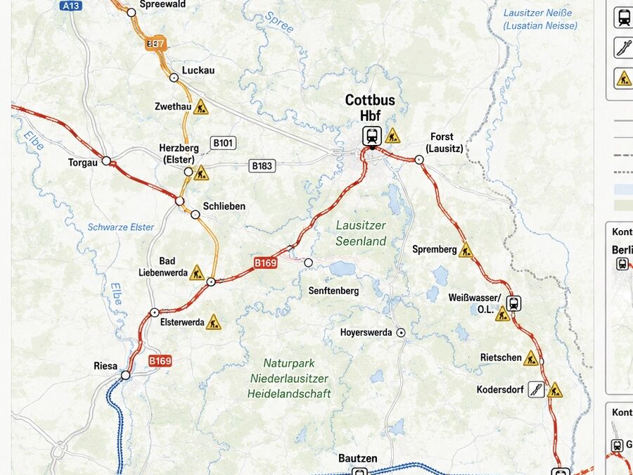 7 wichtige Verkehrsadern – und was aus ihnen wird 